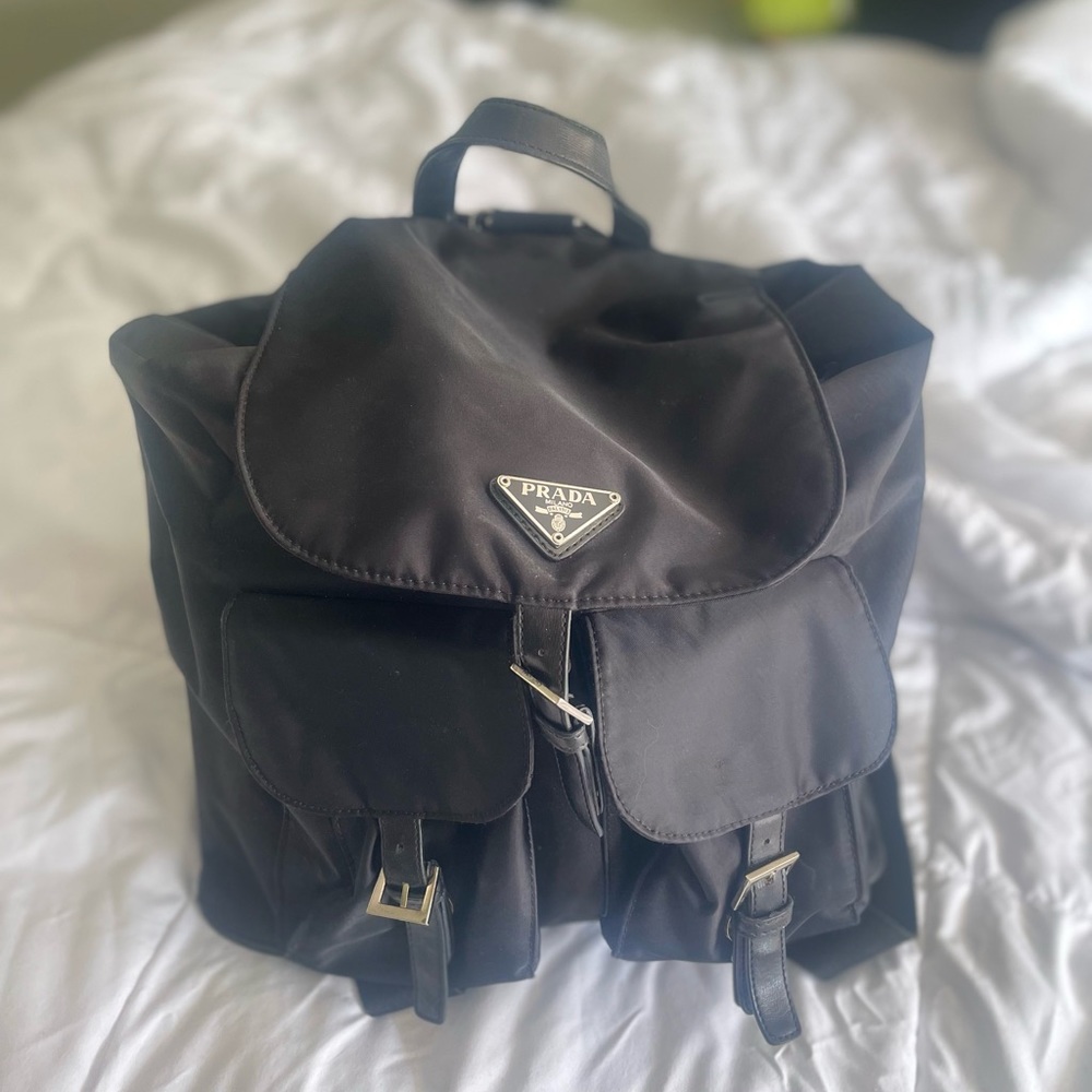 100% authentic Prada backpack